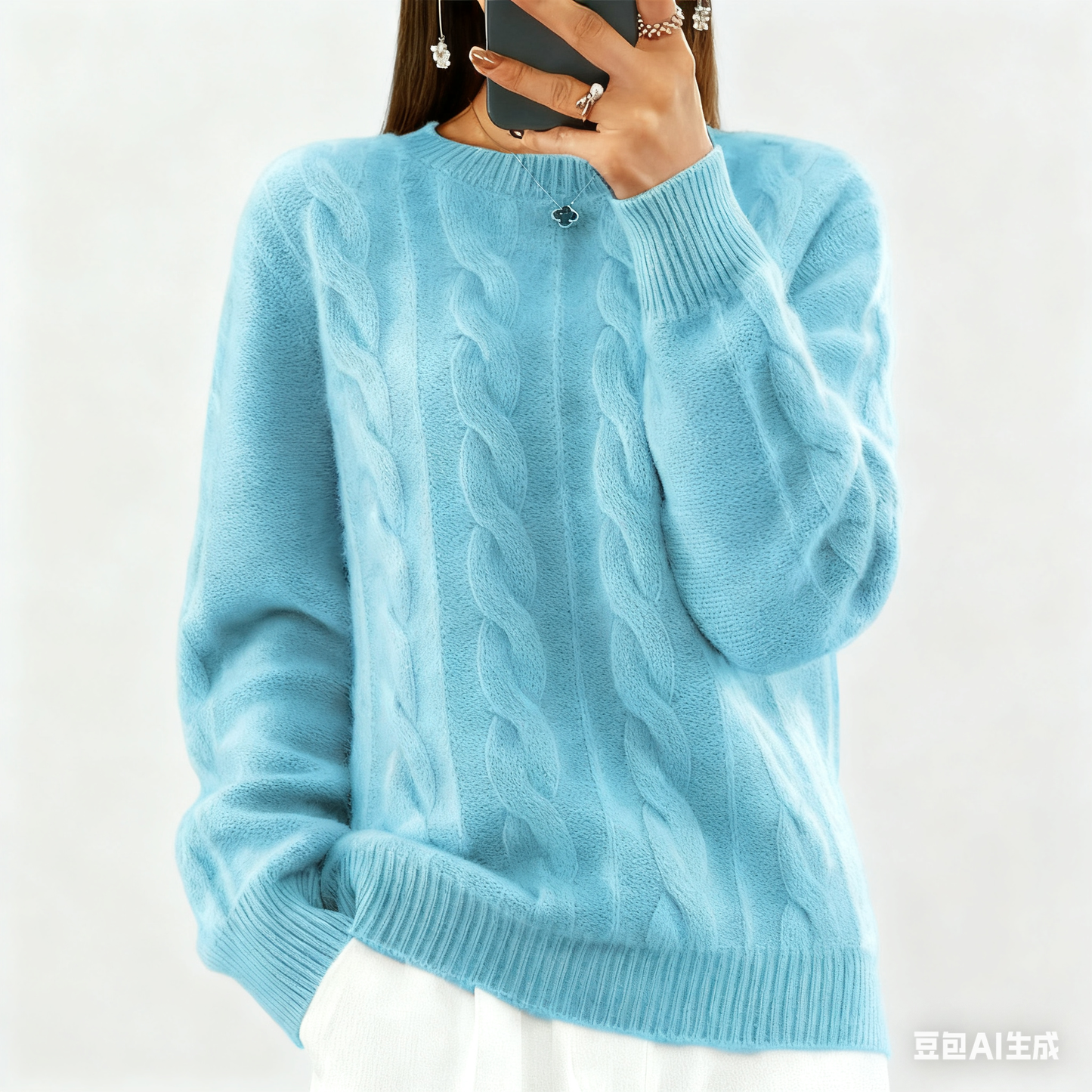 🔥✨【Jesienny nowy styl】【S-2XL】2025 Jednolity kolor Wysokiej jakości miękki i wygodny wełniany sweter