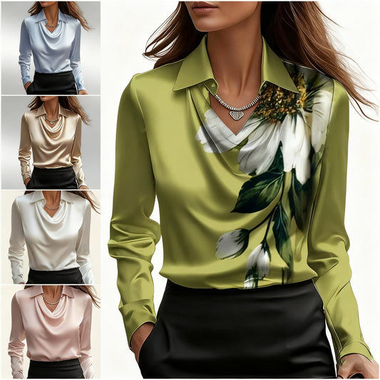 🔥🍁【Nová podzimní kolekce】【S-3XL】🌷Nová jednoduchá a elegantní dámská košile