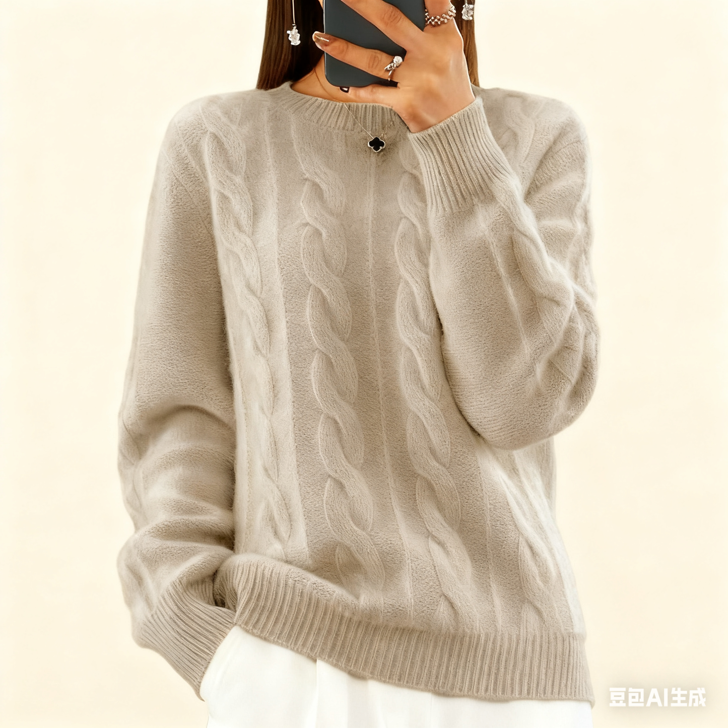 🔥✨【Jesienny nowy styl】【S-2XL】2025 Jednolity kolor Wysokiej jakości miękki i wygodny wełniany sweter