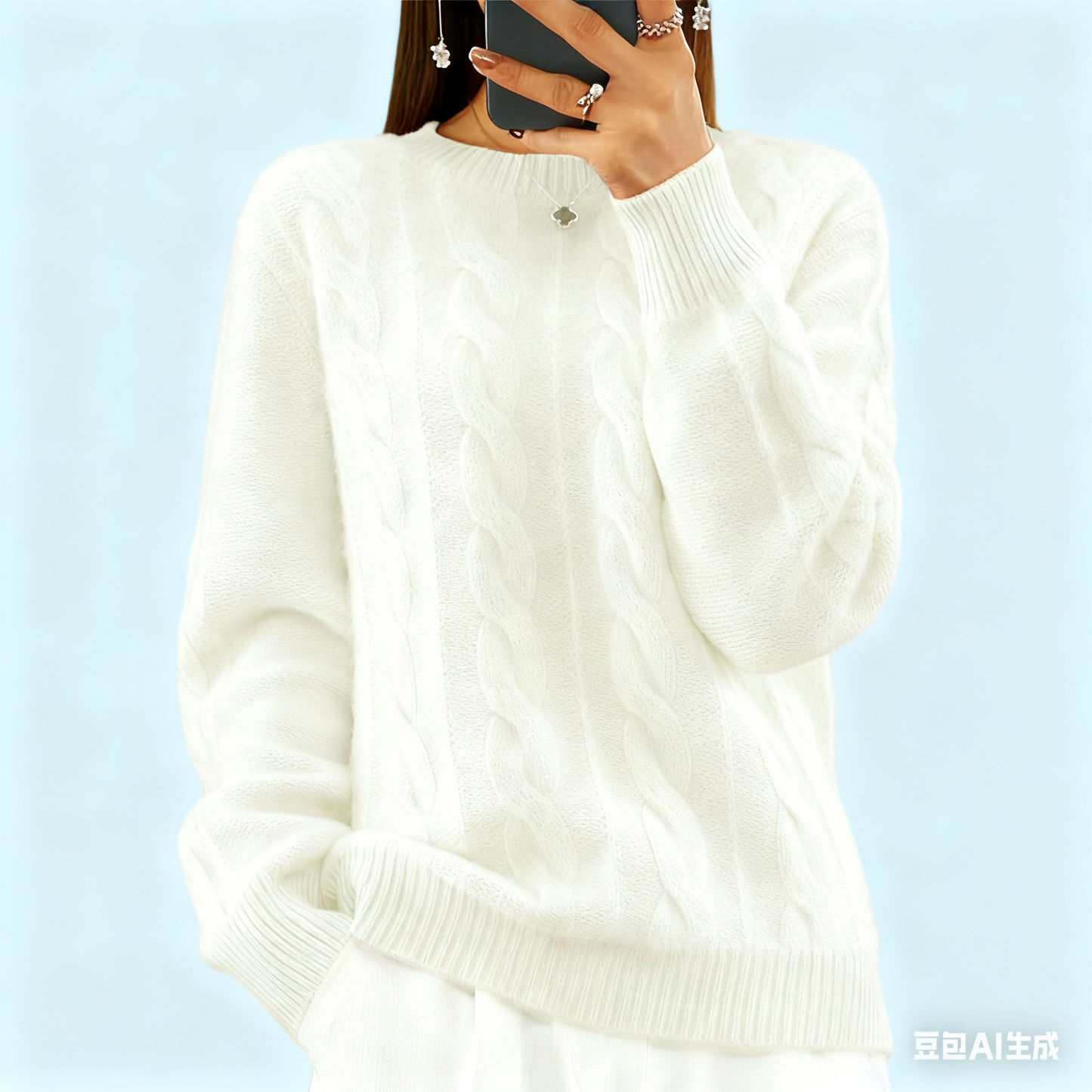 🔥✨【Jesienny nowy styl】【S-2XL】2025 Jednolity kolor Wysokiej jakości miękki i wygodny wełniany sweter