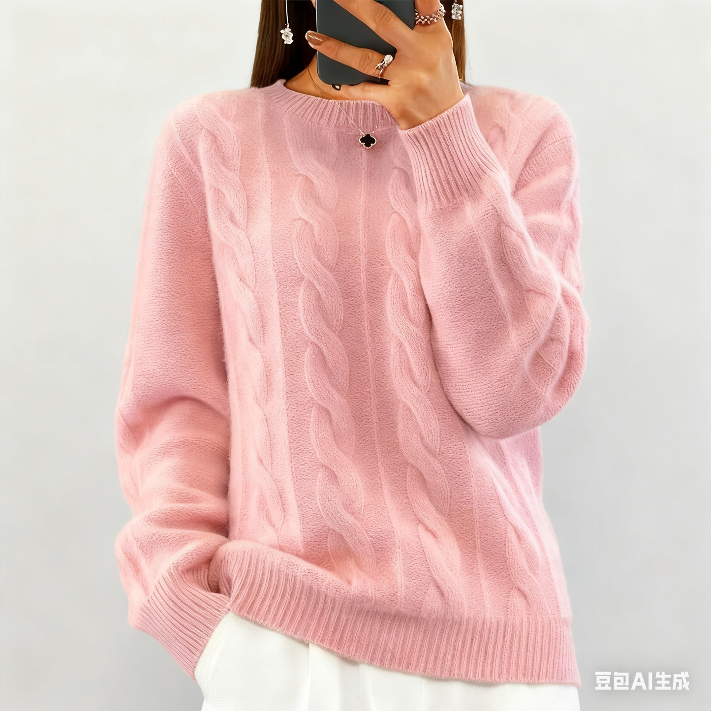 🔥✨【Jesienny nowy styl】【S-2XL】2025 Jednolity kolor Wysokiej jakości miękki i wygodny wełniany sweter