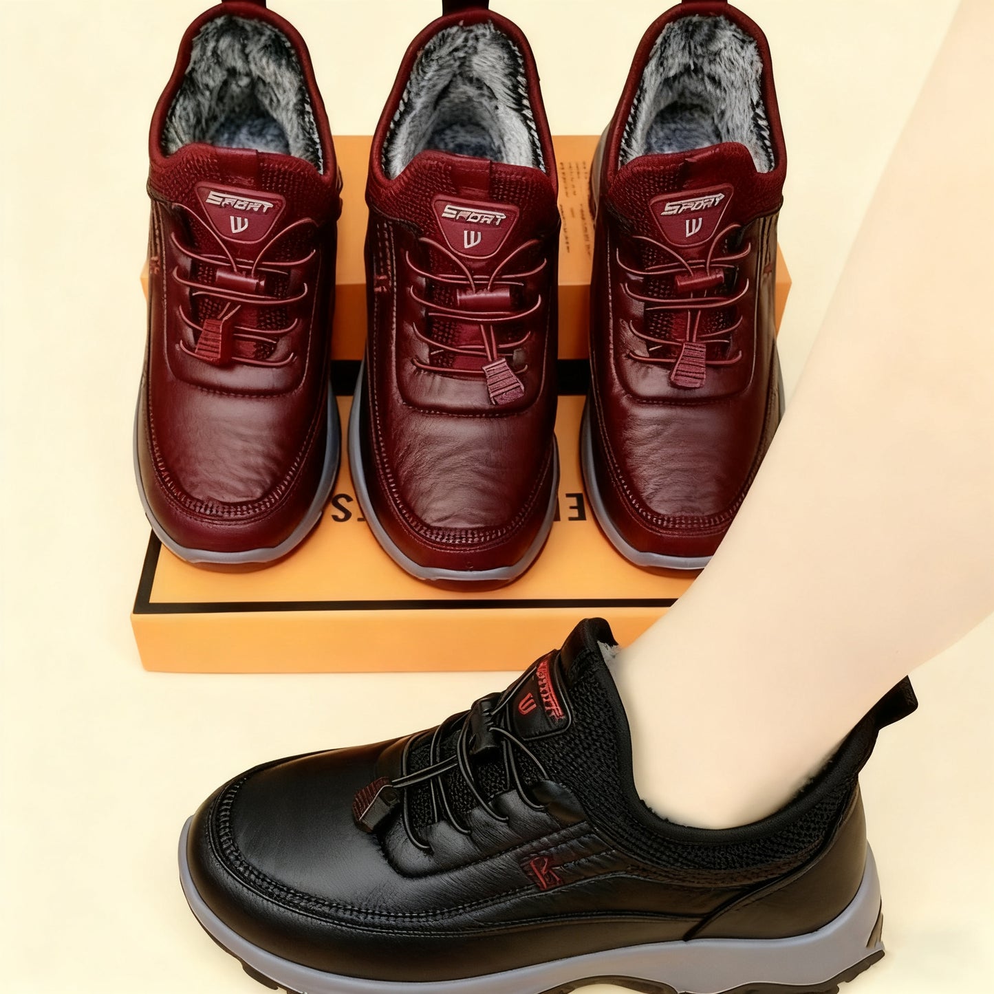 Nowe buty sportowe damskie, miękka podeszwa, wygodne, odpowiednie na jesień i zimę 【35-41】