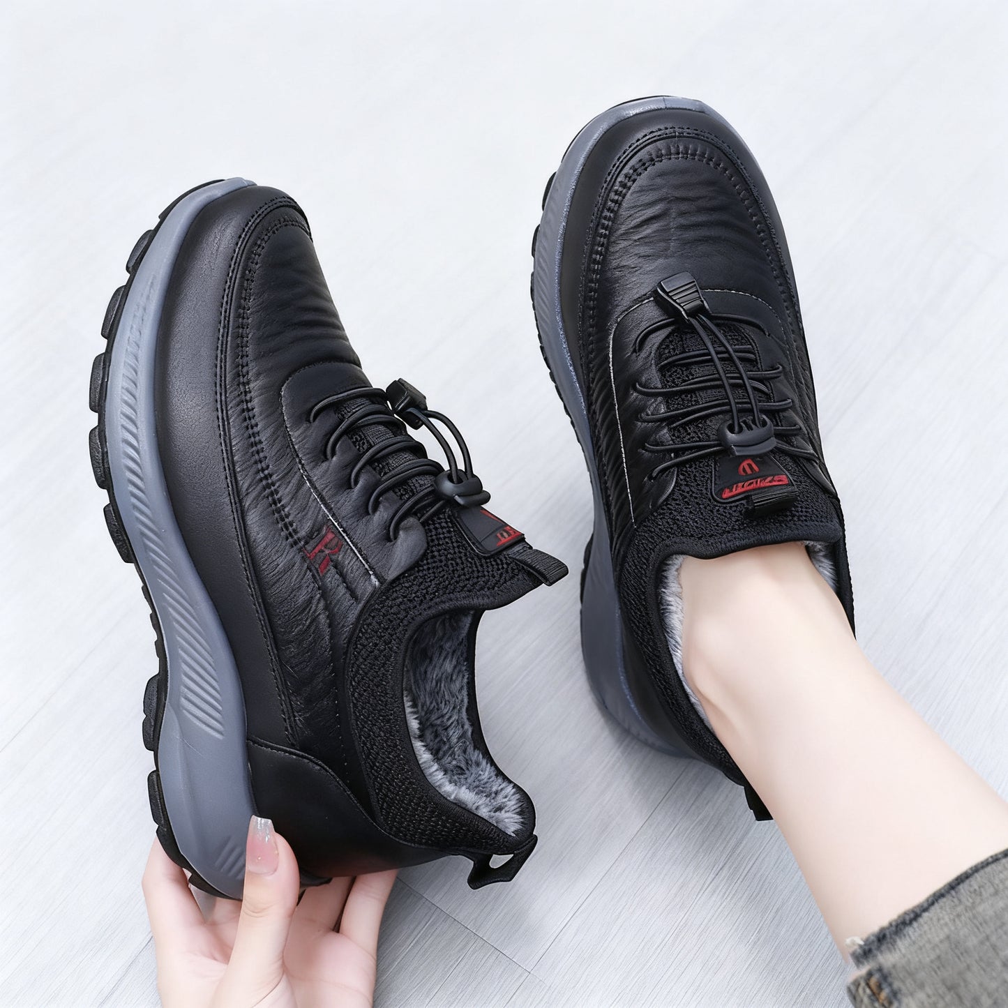Nowe buty sportowe damskie, miękka podeszwa, wygodne, odpowiednie na jesień i zimę 【35-41】