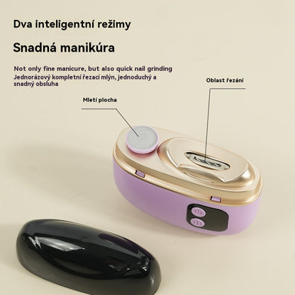 💅✨Multifunkční elektrický pilník na nehty, elektrické kleštičky na nehty s ochranou proti skřípnutí
