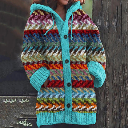 2025. Nowa kolekcja - Miękkie, wygodne, retro i ciepłe kurtki z guzikami.