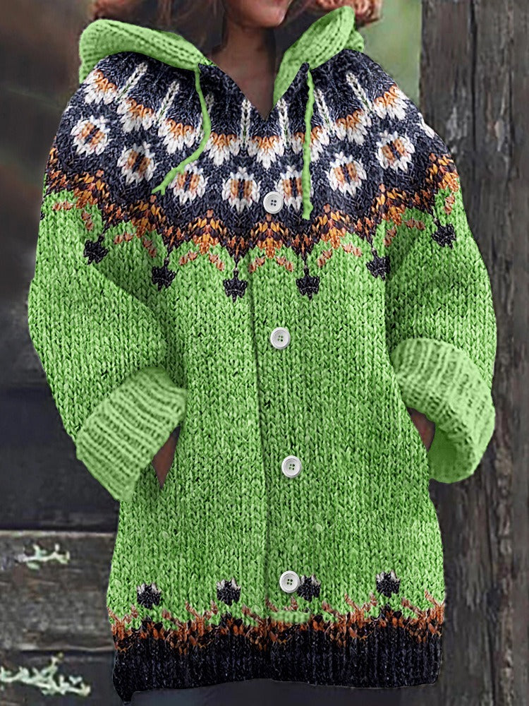 2025. Nowa kolekcja - Miękkie, wygodne, retro i ciepłe kurtki z guzikami.