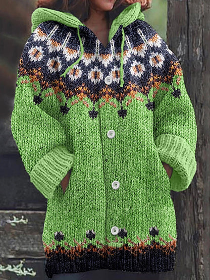 2025. Nowa kolekcja - Miękkie, wygodne, retro i ciepłe kurtki z guzikami.